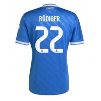 Maglia Calcio Real Madrid Antonio Rudiger #22 Terza Divisa 2025-26 Manica Corta